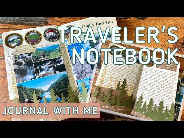 Journal With Me | Scrapbook Journaling in a Traveler's Notebook