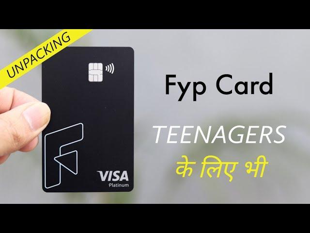 Yes Bank Fyp Card Unpacking | Teenagers को भी मिलेगा 