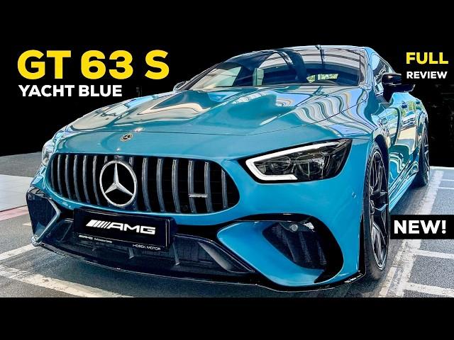 2025 Mercedes-AMG GT 63 S Is a $180,000 BRUTAL 4 Door Coupe FULL Review V8 Sound