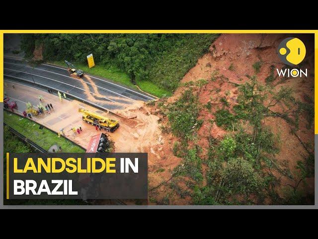 Rain triggers landslide in Brazil's Manaus | WION Climate Tracker
