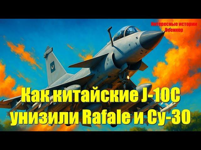 Китайские J-10C унизили Rafale и Су-30: Самое масштабное воздушное сражение XXI века потрясло мир!