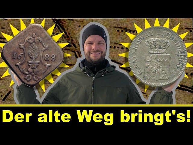 Der alte Weg bringts doch - sondeln mit Lechsonde - metaldetecting