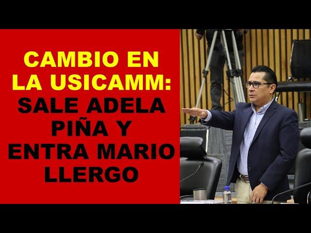 Soy Docente: CAMBIO EN LA USICAMM: SALE ADELA PIÑA Y ENTRA MARIO LLERGO