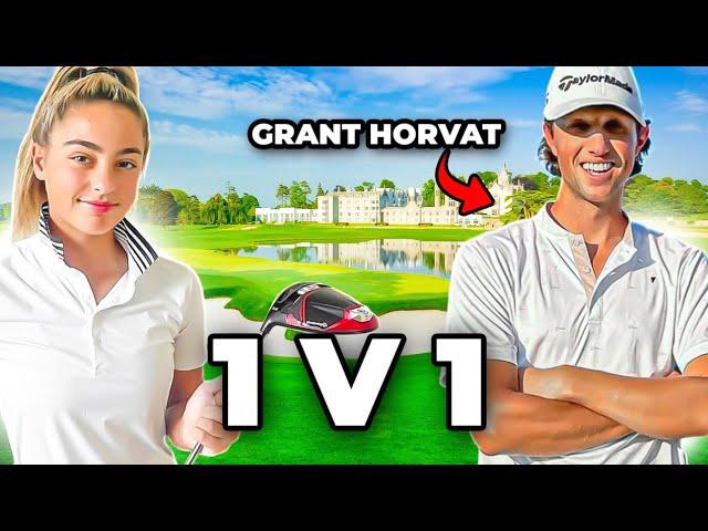 Grant Horvat vs Gabbygolfgirl - 1v1