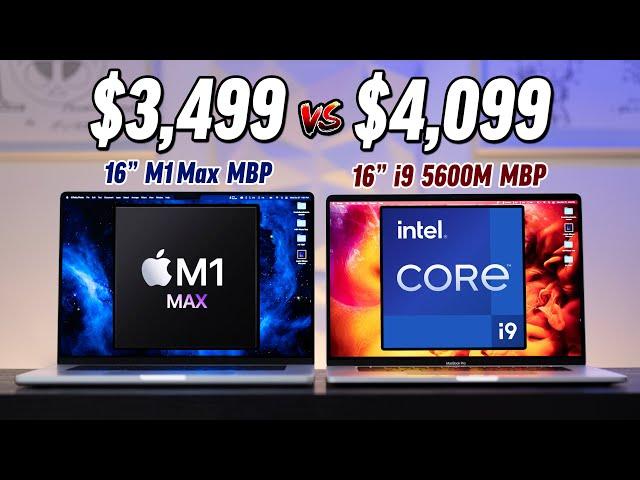 M1 Max vs Intel 16" MacBook Pro: Just Benchmark Madness!