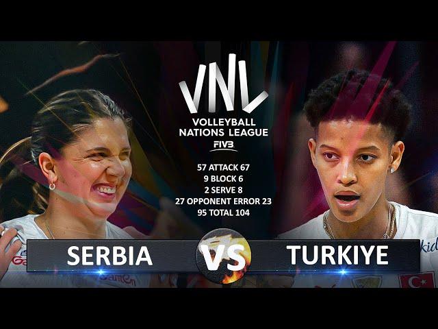 Serbia vs Türkiye | Women's VNL 2024