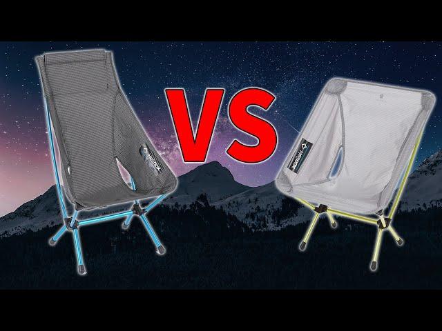 NEW Helinox Chair Zero High-Back vs Original