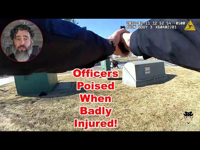 Psychotic Man Escalates Contact With Officers Instantly