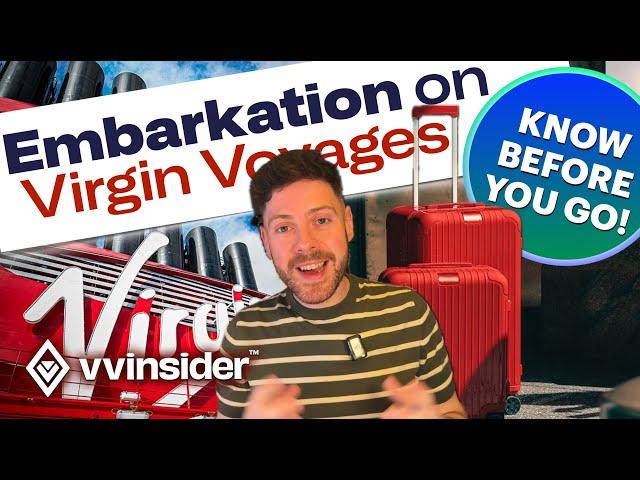 ️ Virgin Voyages Embarkation MISTAKES (and How to Avoid Them) 