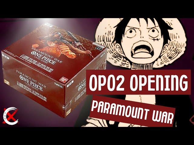 OP02 Display Opening - Paramount War ist großzügig! One Piece TCG OP02 Box Opening