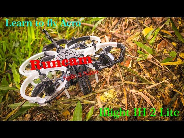 Learn to Fly Acro - Sun Set with I flight IH 2 Lite Run cam