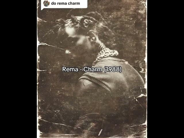 REMA: Charm #ai #aimusic #aimusiconyoutubee #youtubemusic #youtube #youtubevideo