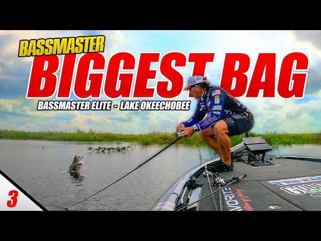 My BIGGEST Bassmaster Bag EVER! - Bassmaster Elite Lake Okeechobee (Tournament) - UFB S3 E03