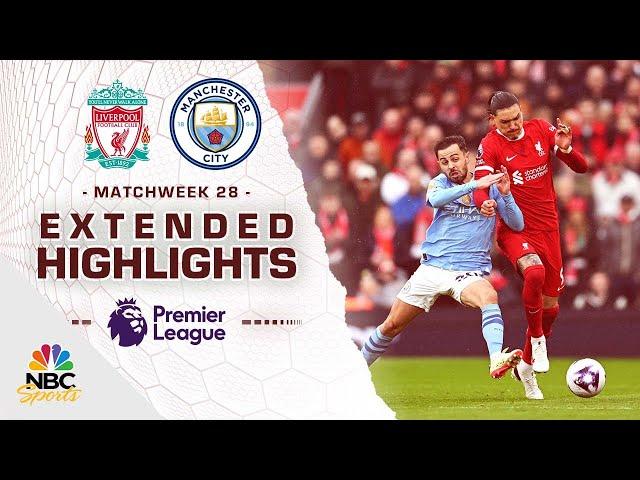 Liverpool v. Manchester City | PREMIER LEAGUE HIGHLIGHTS | 3/10/2024 | NBC Sports