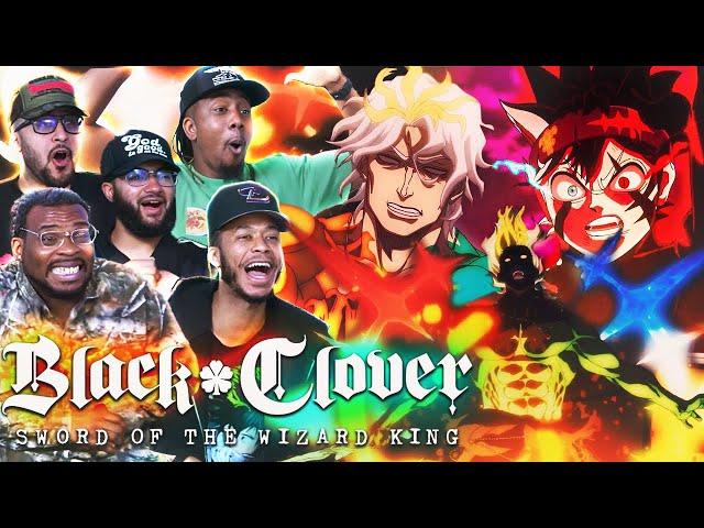 Must Watch! Black Clover: Sword of the Wizard King Movie Reaction