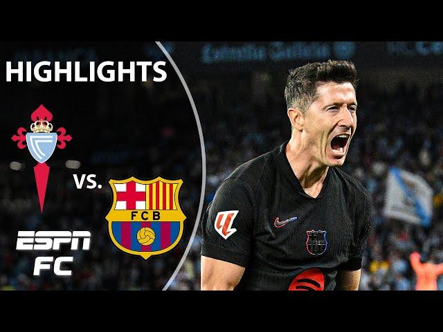 LATE DRAMATICS  Celta Vigo vs. Barcelona | LALIGA Highlights | ESPN FC