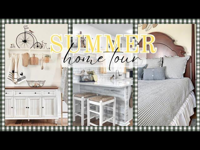 FARMHOUSE HOME TOUR DECORATING 2024  NO TALK  MUSIC ONLY HOME DECOR