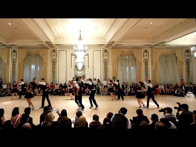 Mr. Pinstripe Suit -- Swingtime at Stanford Viennese Ball 2017