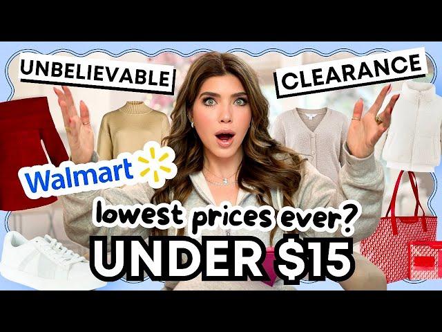 *UNREAL* Walmart Clearance ‼️UNDER $15 Walmart Sale Finds  Lowest Walmart Prices EVER?!