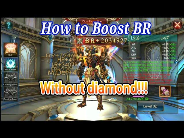 HOW TO BOOST BR WITHOUT DIAMOND!! LEGACY OF DISCORD