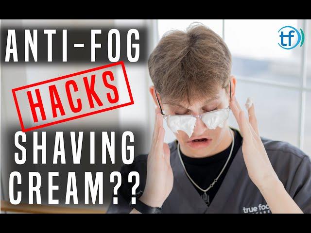 Anti-Fog Shaving Cream Test - Eye Doctor Reviews