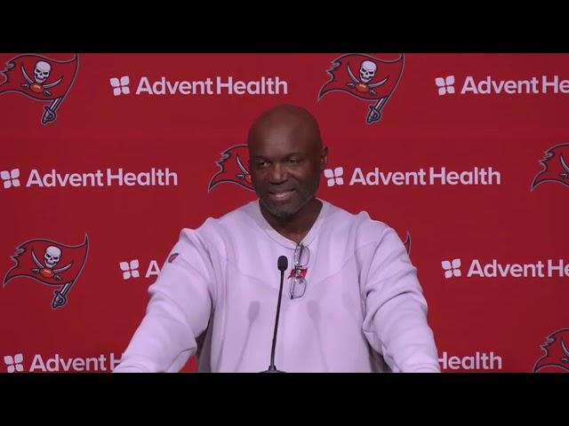 Bucs Todd Bowles Funny on Mike Evans: “Mike owes me a million dollars.” + Talks Commanders Playoffs