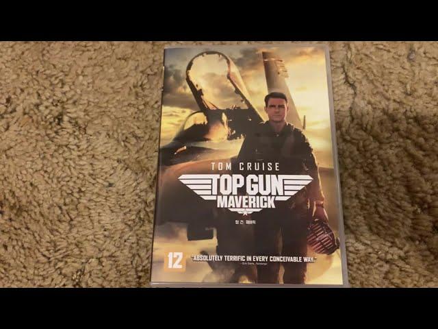 Top Gun Maverick 2023 South Korean DVD (Region 3)