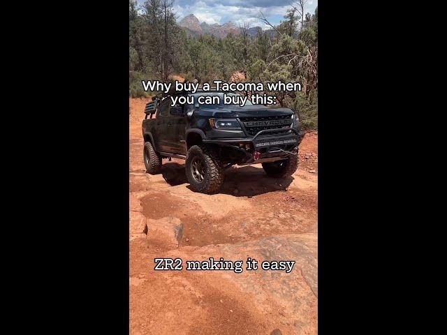 The Colorado ZR2 Is A Serious Off-Roader!  #shorts