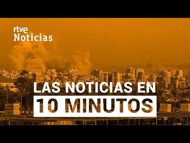 Las noticias del DOMINGO 29 de SEPTIEMBRE en 10 minutos | RTVE Noticias