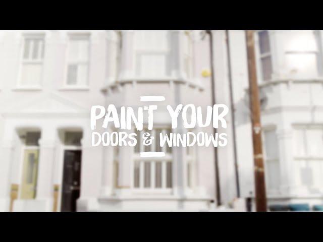 How to Paint Exterior Doors and Windows with Dulux Weathershield