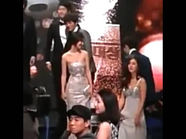 [fancam] 이종석 Lee Jong Suk & 진세연 Jin Se Yeon at 2012 KBS Drama Awards