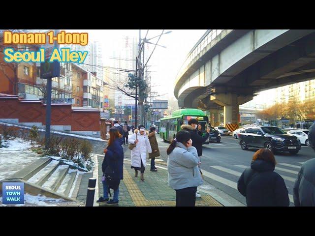 서울 골목 걷기 - 돈암1동 골목 (돈암동) [성북구2] | Walk Seoul Korea - Donam 1-dong Alleys [Seongbukgu2] 23(2)-13 【4K】