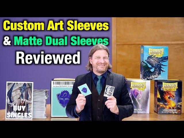 A Review Of Dragon Shield Custom Art Sleeves And Matte Dual Sleeves for Magic: The Gathering Cards