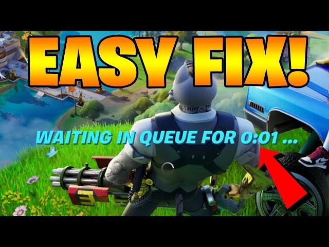 SKIP & BYPASS QUEUE TIME In Fortnite (How To Play Fortnite Chapter 2 Remix Online) Glitch Queue Time