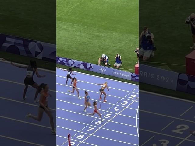 Alica Schmidt  4x400m #paris2024 #trackandfield #olympics #relay