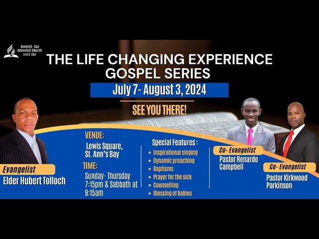 SABSDA Church Worship Experience || 21/07/24 || THE LIFE CHANGING EXPERIENCE GOSPEL SERIES