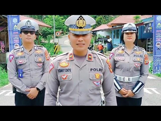 Sat Lantas Polres Tator Dorong Kesadaran Warga dalam Program Kampung Tertib Lalin