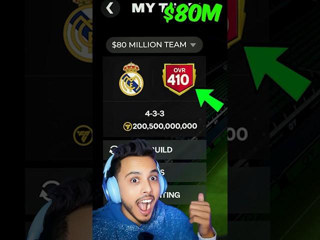 $8k vs $80 Million Team in FC Mobile! #fcmobile #fifamobile #football