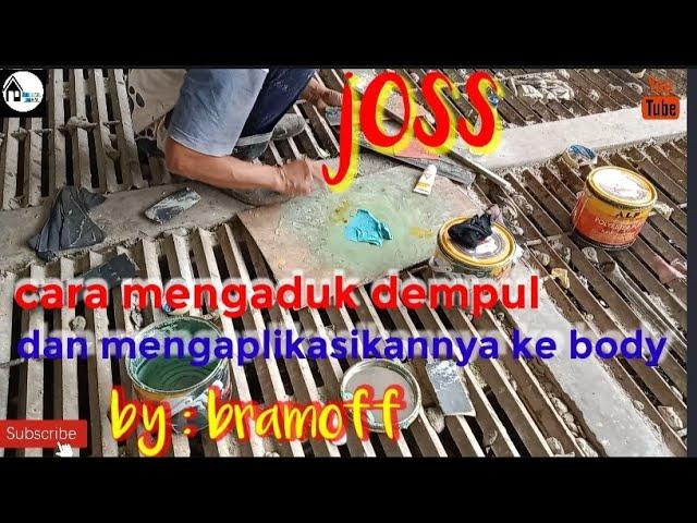 Cara ngaduk dempul biar rata#bramayuofficial