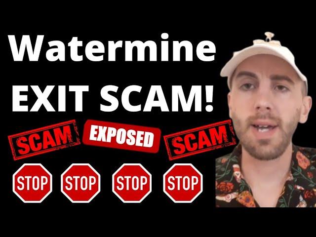 Watermine Hacked - Watermine SCAM Everyone! Watermine Withdrawal #watermine