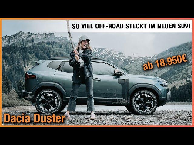 Dacia Duster (2024) Off-road SUV für die ganze Familie ab 18.950€! Fahrbericht | Test | 4x4 Allrad