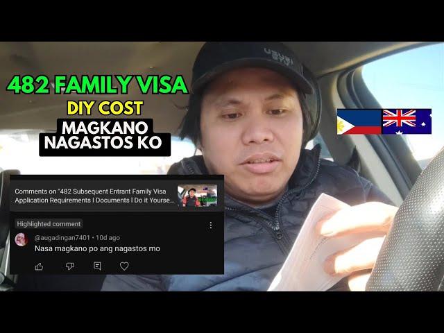 My DIY 482 Subsequent Entrant Cost l Magkano nagastos ko lahat #australia #automechanic #familyvisa