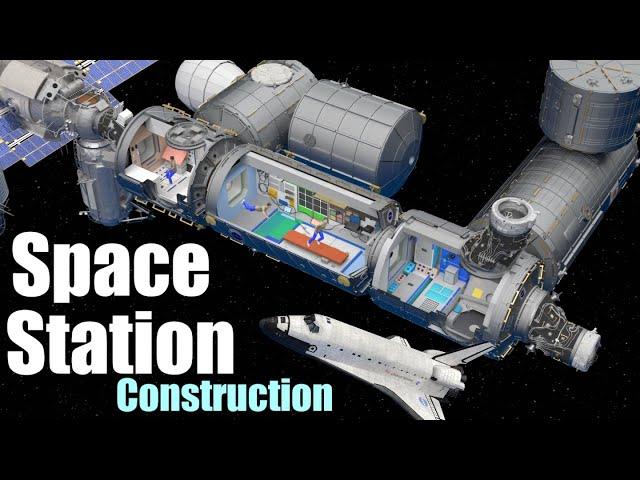 How did they build the ISS? (International Space Station)