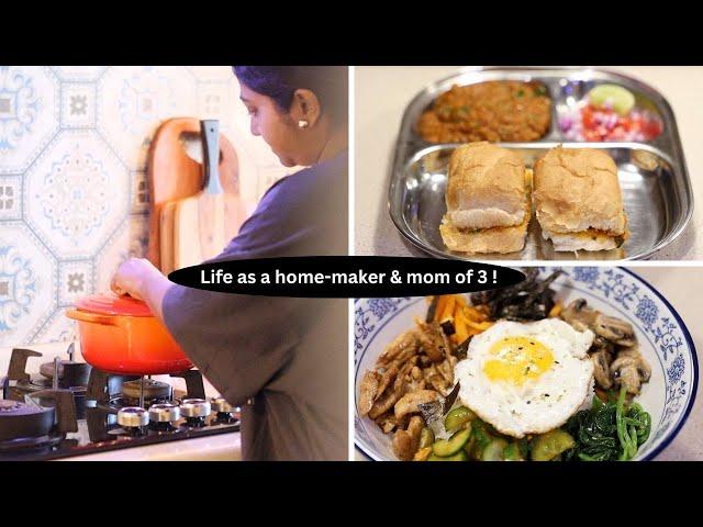 Life as a home-maker and mother of 3 | Self-care, running errands, cooking delicious meals, camping