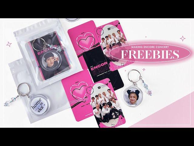 making kpop concert freebies  200+ packs | Stray Kids Maniac Encore World Tour 