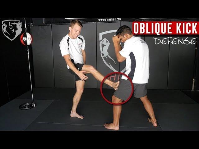 How to Defend: The Oblique Kick (Knee Stomp)