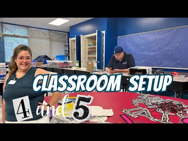 Classroom Setup Day 4 & 5: Bulletin Boards and Unpacking