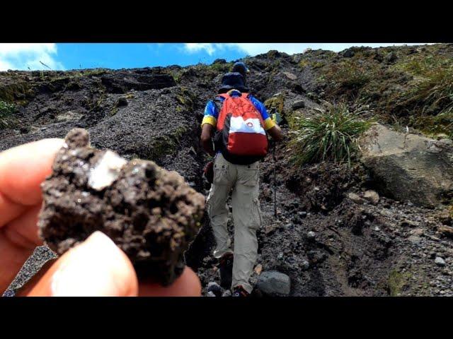 Did we find diamonds hiking an active volcano? #stvincent #travel