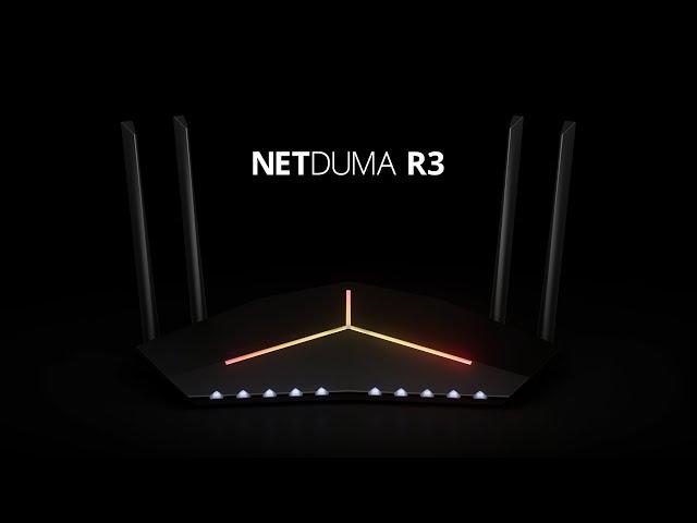 Netduma R3 Wi-Fi 6 Gaming Router Trailer