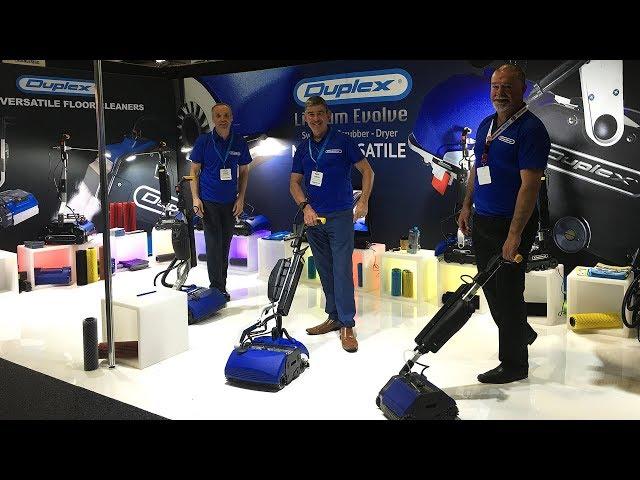 The launch of Duplex Lithium Evolve at ISSA Expo, Sydney 2018